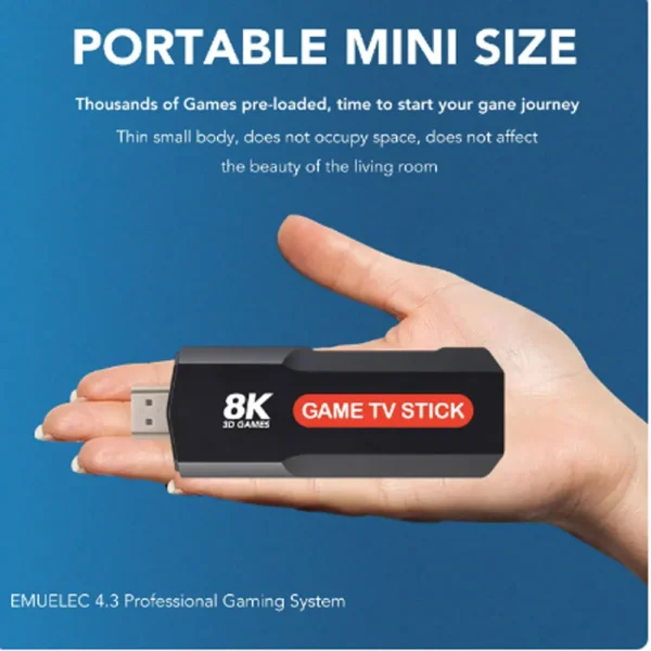 X2 Plus Game TV Stick 8K Smart TV Box Android 10 10000 Console Games 64GB - Image 3