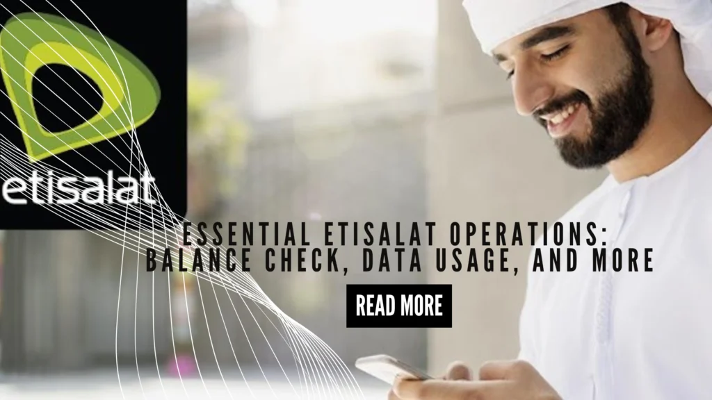Essential Etisalat Operations