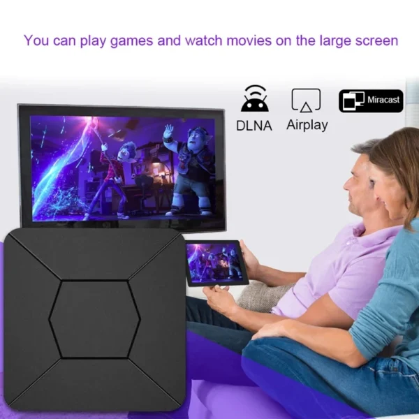 Q5 Android Smart TV Box Android 11 Amlogic S905L3 2GB 8GB HDR10 2.4G 4K ATV Display - Image 4