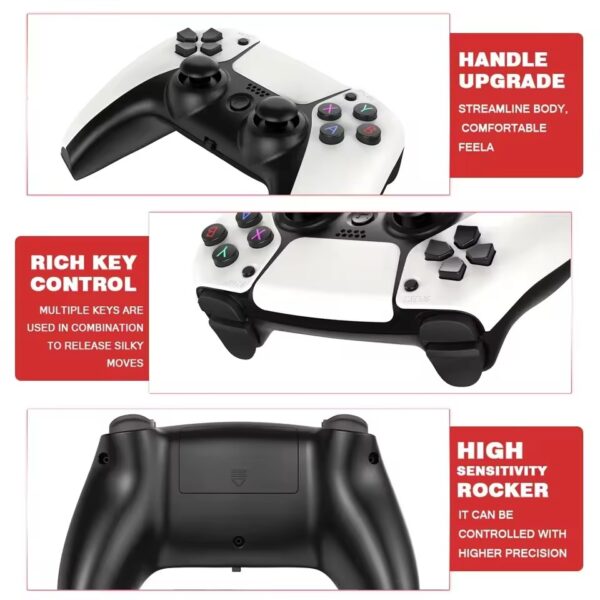 Q10 Game Stick 128G 4K Retro Video Game Console with Wireless Controller Pre-installed 20,000+ Games - Image 4