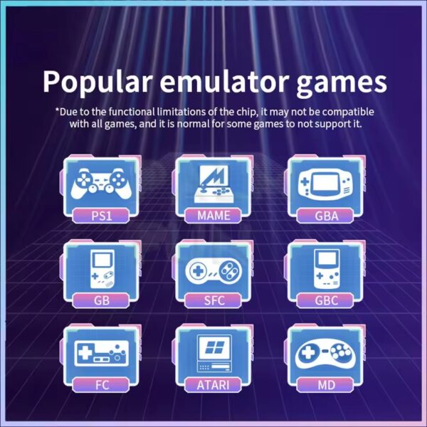 X6 TV Game Stick Console with Arcade Joystick 4K Built-in 20000+ Games - Image 4