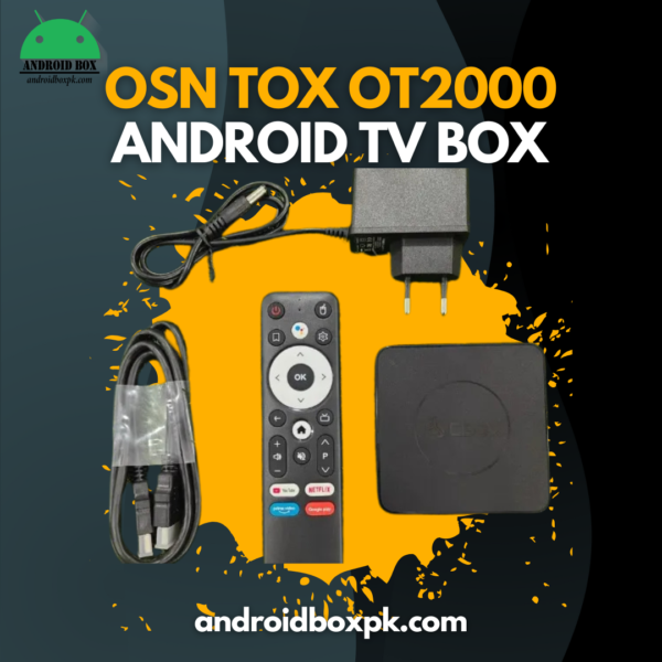 OSN TOX OT2000 Android 15.1 TV Box – 8GB RAM 128GB ROM Google Voice Assistant - 8K Streaming Smart Box - Image 4