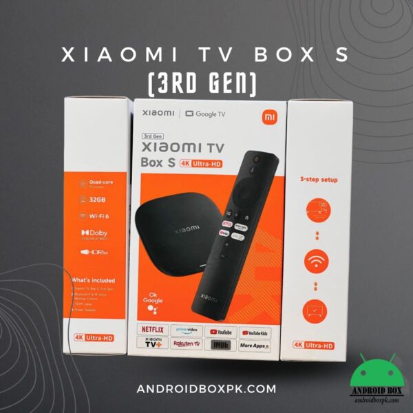 Xiaomi TV Box S (3rd Gen) - 2Gb Ram 32Gb Rom - Google TV 4K CPU Quad-Core - Image 6