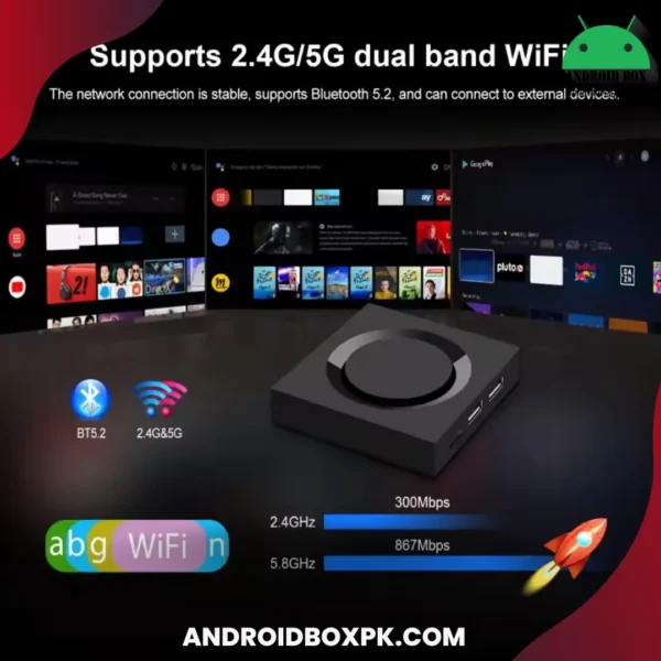 Spider SR-9000 Pro Max Android TV Box | Android 15.1, 8GB RAM, 128GB ROM - Image 3