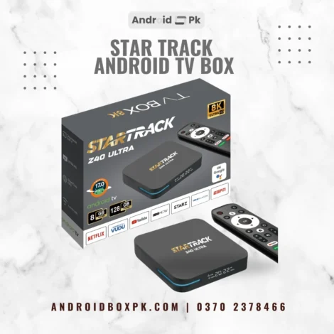 Star Track Z40 Ultra Android Tv Box with Voice Assistant