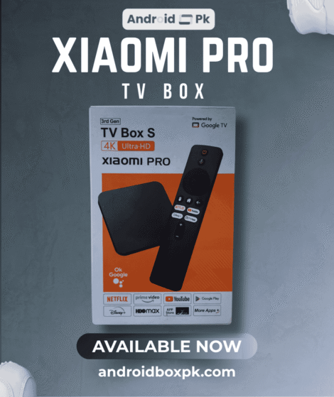 Xiaomi Pro Tv Box – Android 14 – Allwinner H618 – Google Tv UI – Google Voice Assitant