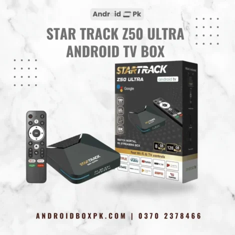 Z50 Ultra Android TV Box 8GB RAM 128GB ROM with Google Voice Assistant