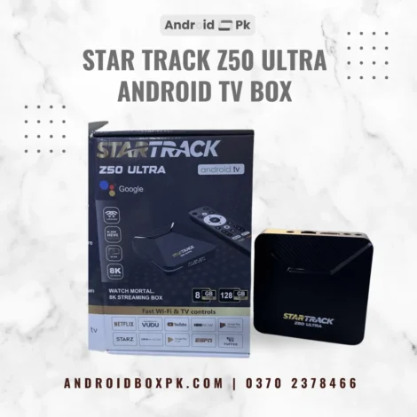 Z50 Ultra Android TV Box 8GB RAM 128GB ROM 4K HDR with Google Voice Assistant